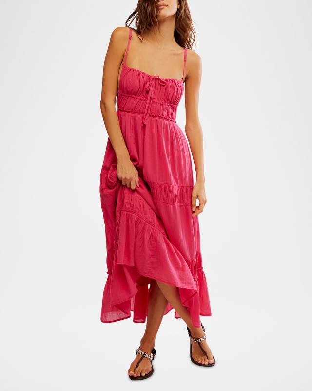 Taking Sides Maxi Dress